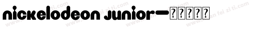 Nickelodeon Junior字体转换